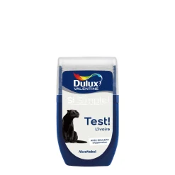 Outlet DULUX VALENTINE Testeur de Peinture Si Simple ! L'Ivoire 30 ml