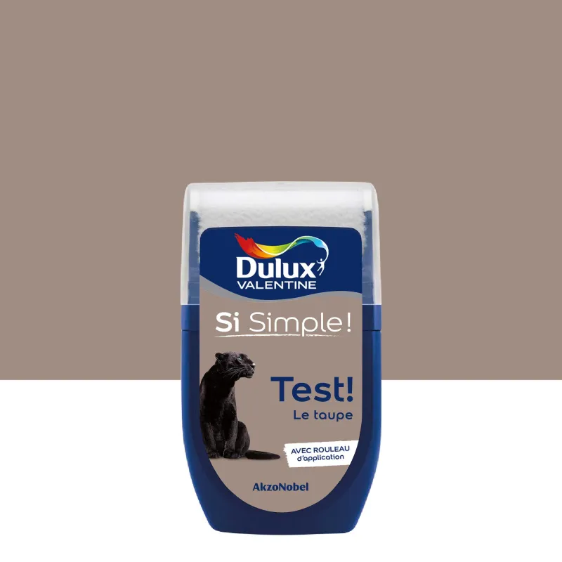 Discount DULUX VALENTINE Testeur de Peinture Si Simple ! Le Taupe 30 ml
