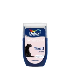 Sale DULUX VALENTINE Testeur de Peinture Si Simple ! Le Rose 30 ml