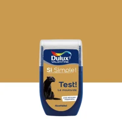 New DULUX VALENTINE Testeur de Peinture Si Simple ! Le Moutarde 30 ml
