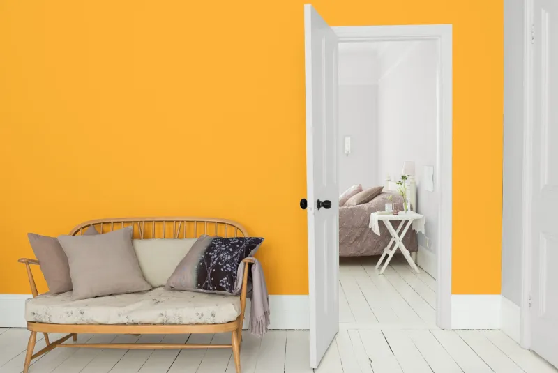 Hot DULUX VALENTINE Testeur de Peinture Si Simple ! Le Jaune 30 ml