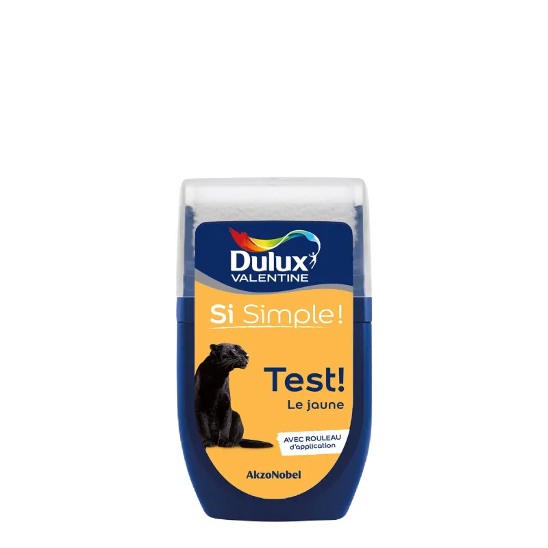 Hot DULUX VALENTINE Testeur de Peinture Si Simple ! Le Jaune 30 ml