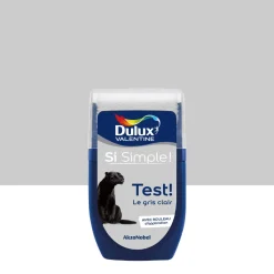 Clearance DULUX VALENTINE Testeur de Peinture Si Simple ! Gris Clair 30 ml