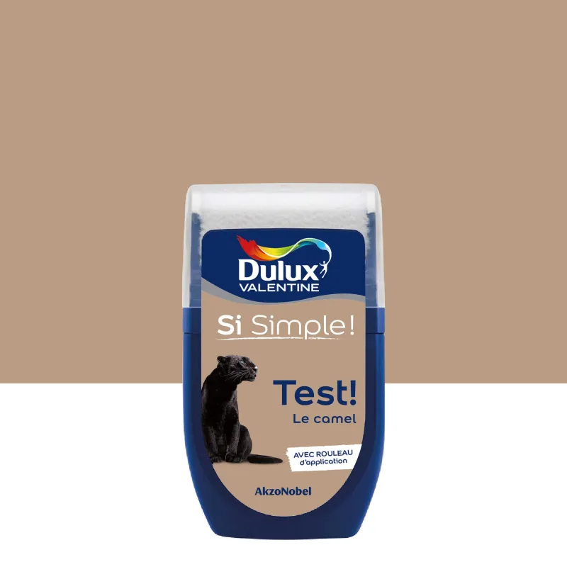 Outlet DULUX VALENTINE Testeur de Peinture Si Simple ! Le Camel 30 ml