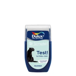DULUX VALENTINE Testeur de Peinture Si Simple ! Bleu Clair 30 ml