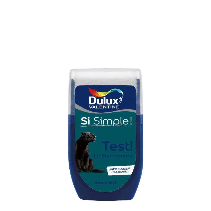 New DULUX VALENTINE Testeur de Peinture Si Simple ! Bleu Canard 30 ml