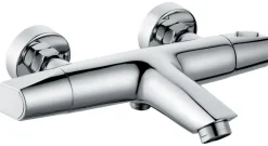 Best EDOUARD ROUSSEAU Thermostatique bain douche Nanka chromé ROUSSEAU