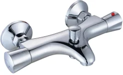 Outlet EDOUARD ROUSSEAU Thermostatique bain-douche thermosur 100 chrome ROUSSEAU