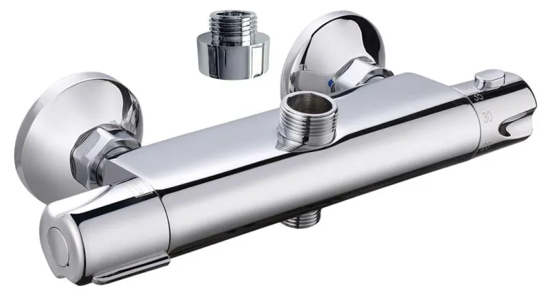 Outlet EDOUARD ROUSSEAU Thermostatique douche Breva chromé ROUSSEAU
