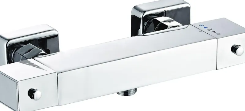 EDOUARD ROUSSEAU Thermostatique douche Notus chromé ROUSSEAU