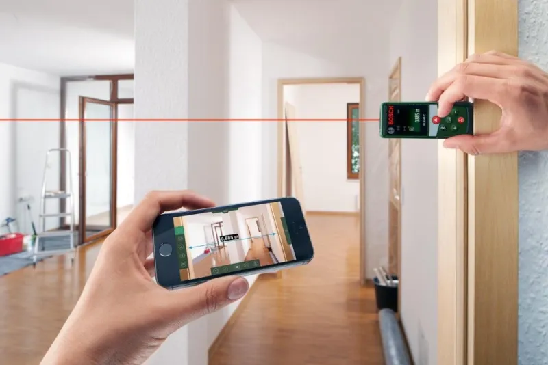 Online BOSCH Télémètre laser connecté PLR 40 C