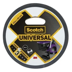 Discount SCOTCH Toile de réparation Universal Noir 50m x 48mm