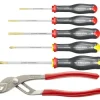 Sale FACOM 5 tournevis et une pince multiprise