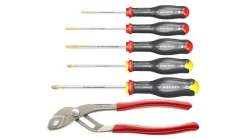Sale FACOM 5 tournevis et une pince multiprise