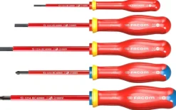 Outlet FACOM Tournevis Protwist isolés 1000 V 5 pièces