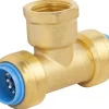 New NOYON & THIEBAULT TOUT PUSH té femelle au centre F1/2 D14