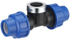 NOYON & THIEBAULT Té plastique femelle pr tuyau polyéthylène F3/4 D25