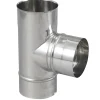 Clearance TEN Té équerre inox 304 Ø125mm