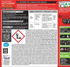 Sale CECIL PROFESSIONEL Traitement multi-usages TX 203 - 25L
