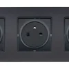 Discount ZENITECH Triple prise 2 pôles + terre easyeject kouro