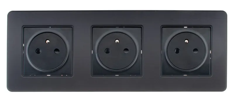 Discount ZENITECH Triple prise 2 pôles + terre easyeject kouro