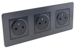 Discount ZENITECH Triple prise 2 pôles + terre easyeject kouro