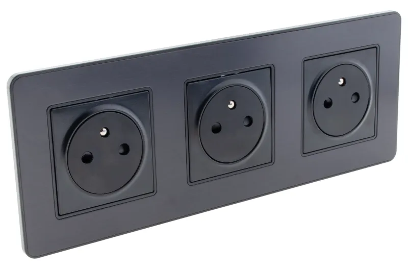 Discount ZENITECH Triple prise 2 pôles + terre easyeject kouro