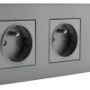 Best ZENITECH Triple prise push artezo titan câblée + boîte 3 postes