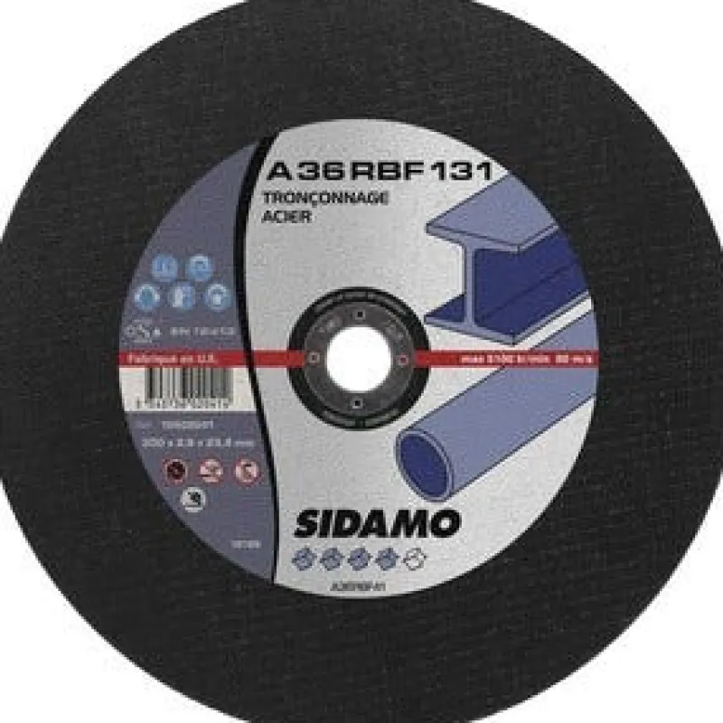 Sale SIDAMO Tronçonneuse de chantier MCS350A + 10 disques
