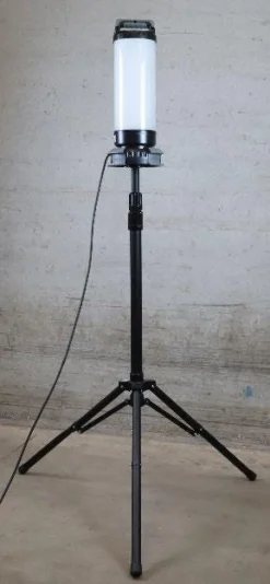 TIBELEC Trépied pour projecteur de chantier 1,05-2m