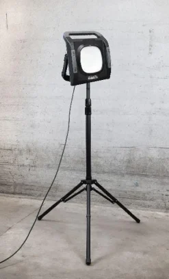 TIBELEC Trépied pour projecteur de chantier 1,05-2m