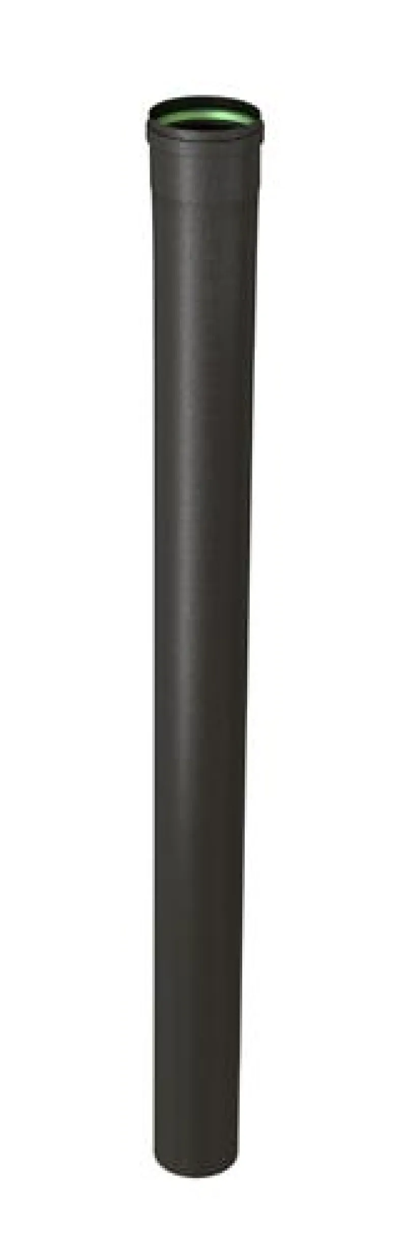 Discount TEN Tuyau 100cm noir mat Ø80mm + joint viton