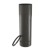 Sale TEN Tuyau coulissant + bague réglable noir mat Ø125mm