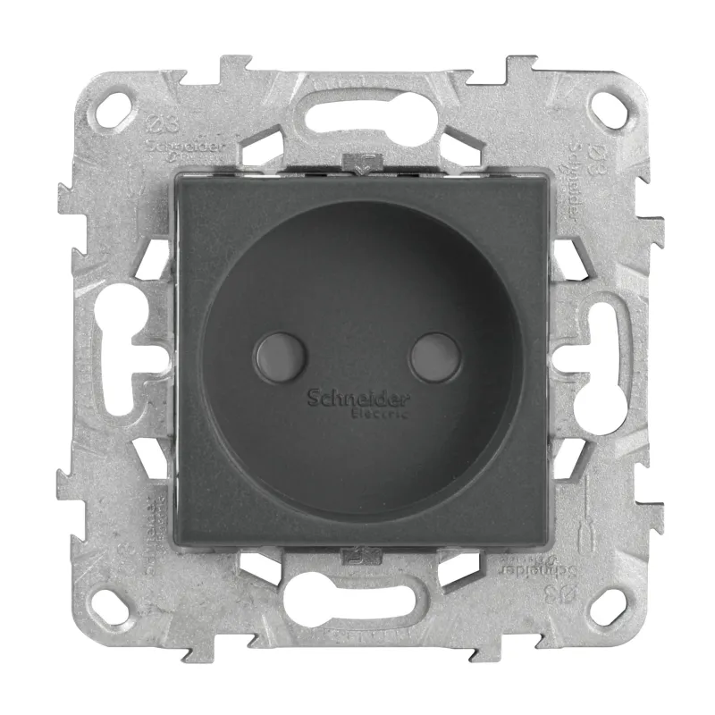 Best SCHNEIDER Unica2 prise, 2 pôles - anthracite