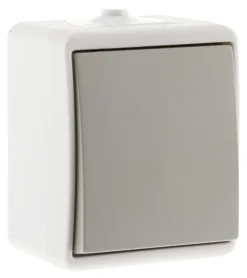 Sale ZENITECH Va-et-vient mini IP54 gris clair v2