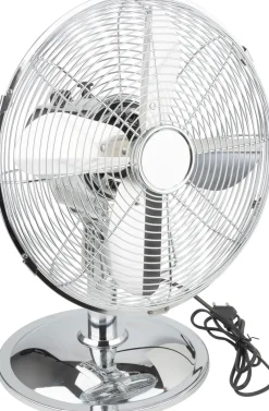 New VOLTMAN Ventilateur de table Boreas chromé Ø30cm 40W