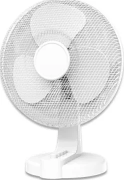 Hot Ventilateur de table 30 cm 35 W Blanc