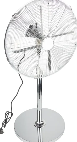 New VOLTMAN Ventilateur sur pied Boreas chromé Ø45cm 60W