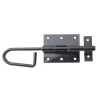 Outlet GAH ALBERTS Verrou baïonnette zinguée noire gâche attachée 200 Ø12 mm