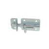 Outlet AFBAT Verrou de box à visser + gâche Ø10 mm zingué blanc