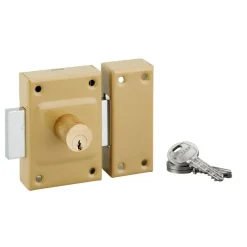 Sale THIRARD Verrou de sûreté étendard double cylindre 40