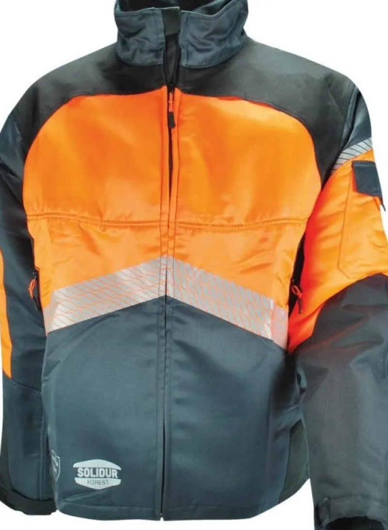 Clearance SOLIDUR Veste forestière déperante orange