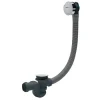 Sale WIRQUIN Vidage de baignoire à câble siphon Cobra trop plein ABS