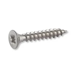 SUKI Vis bois aggloméré Tête Fraisée Acier inox A2 PZ Ø3xL20mm