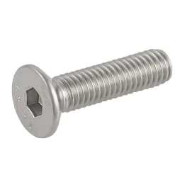SUKI Vis métal Tête Cylindrique Acier inox A2 6P creux MØ6xL60mm