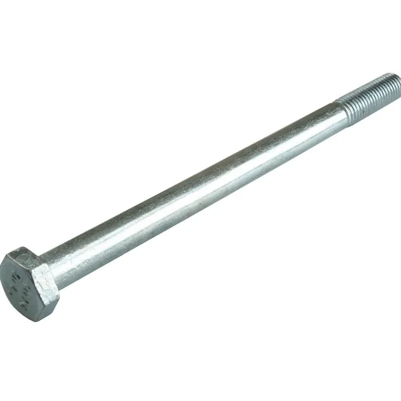 Best SUKI Vis métal Tête Hexagonale 8.8 Acier zingué MØ8xL100mm - 1KG