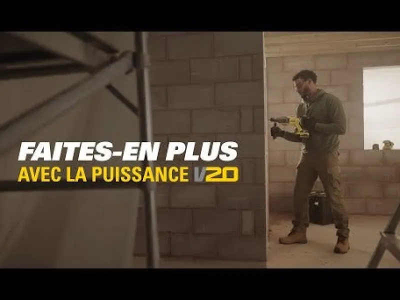 STANLEY Visseuse à impact V20 BRUSHLESS Lithium 18V Sans batterie