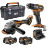 Hot Visseuse + meuleuse sans fil 18V Brushless AEG