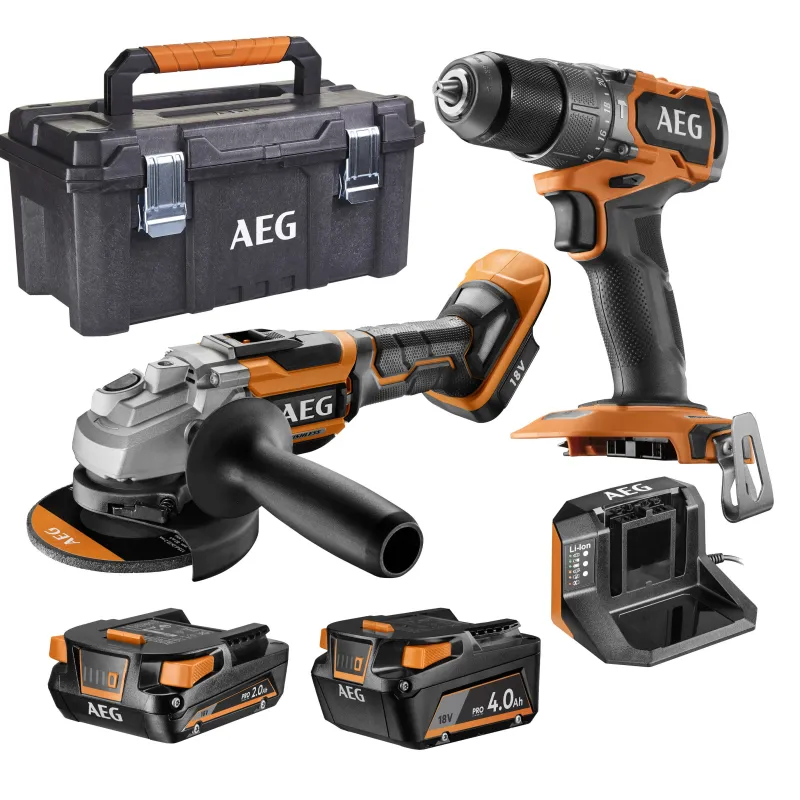 Hot Visseuse + meuleuse sans fil 18V Brushless AEG