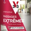 V33 Vitrificateur passages extrêmes gris patiné mat 0,75L